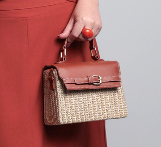 Bolsa Palha com Alça