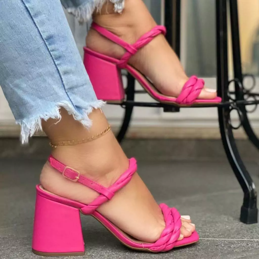 Sandália Tamires - Pink