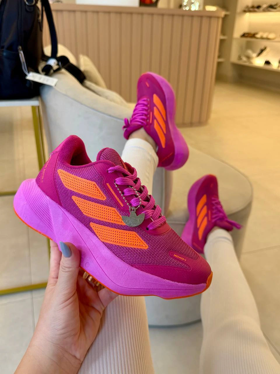 Tênis Adizero Boston Pink