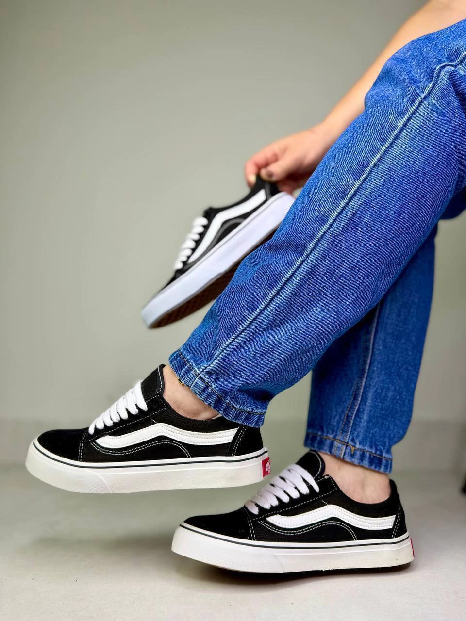 Tênis Skool - Preto