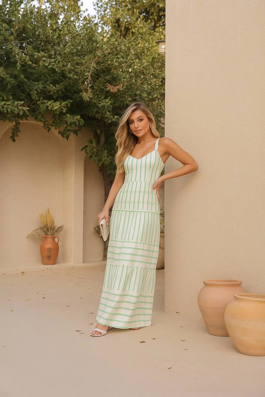 Vestido Emma Listras