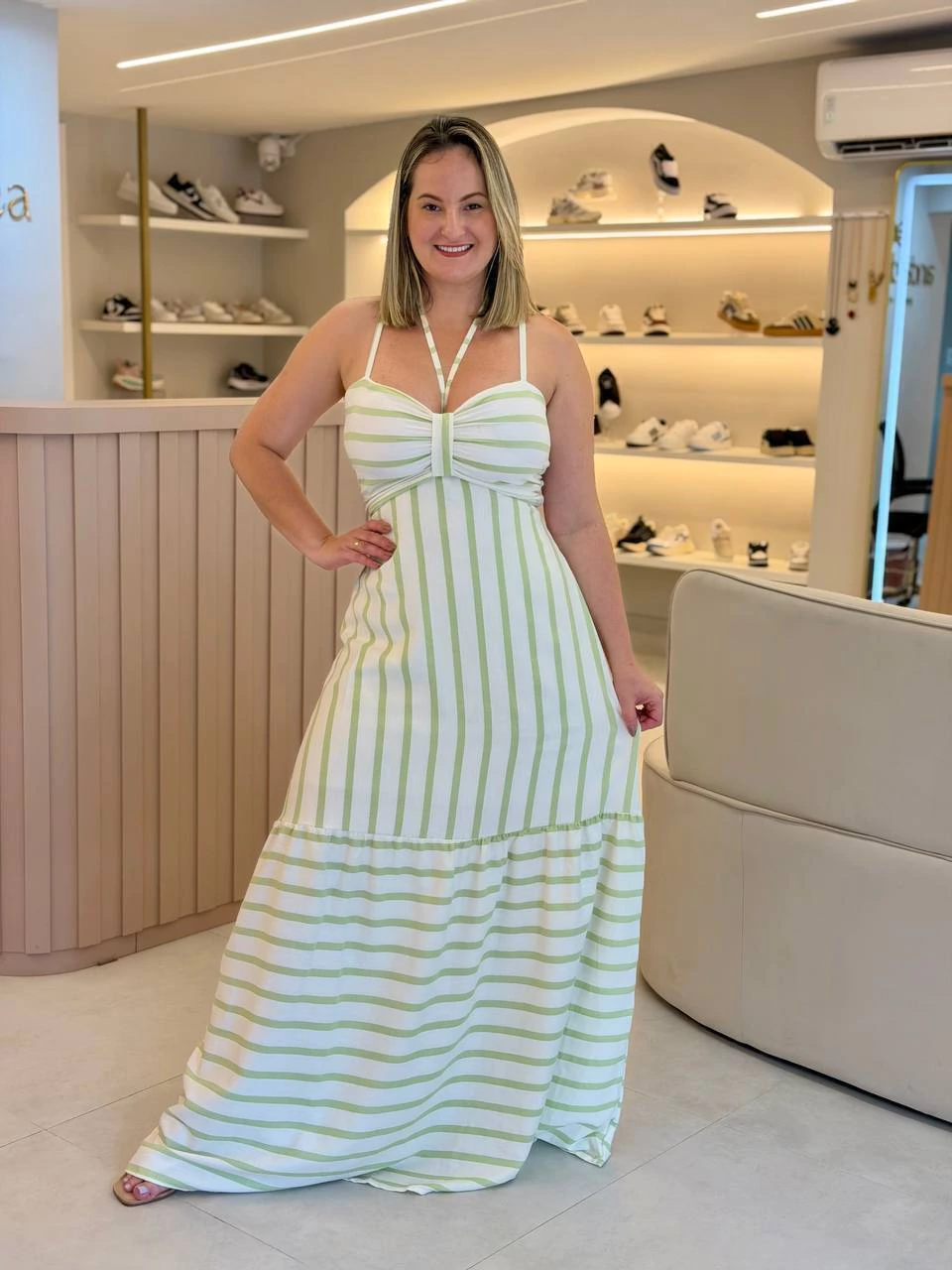 Vestido Karina Listras